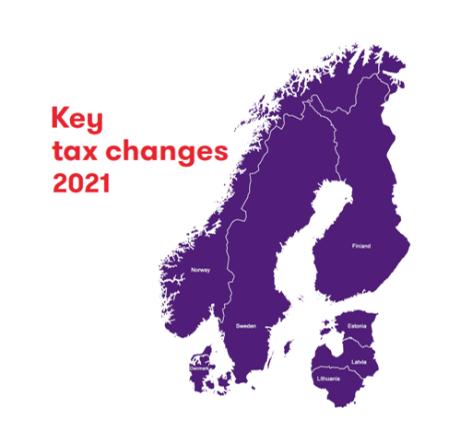 Key changes in tax legislation in the Nordic Baltic region in 2021