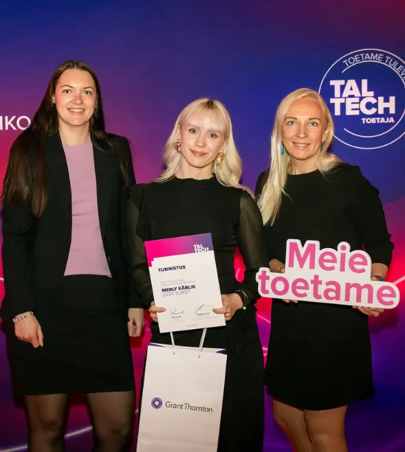 Grant Thornton Baltic andis taas välja stipendiumid silmapaistvatele majandustudengitele