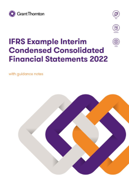 IFRS vahearuannete näidis 2022