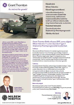Milrem Robotics case study banner image