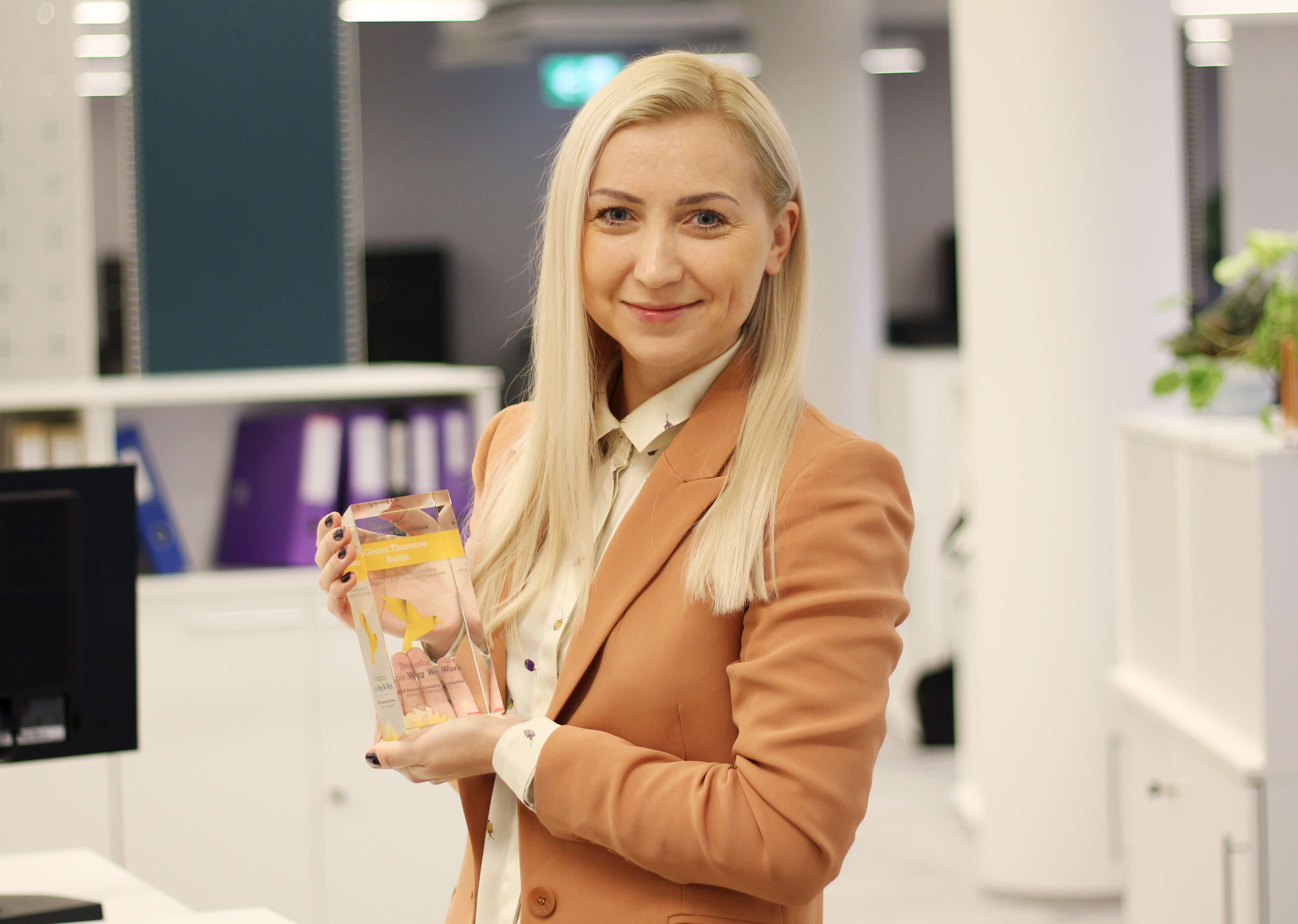 Grant Thornton Baltic's payroll service received an international award